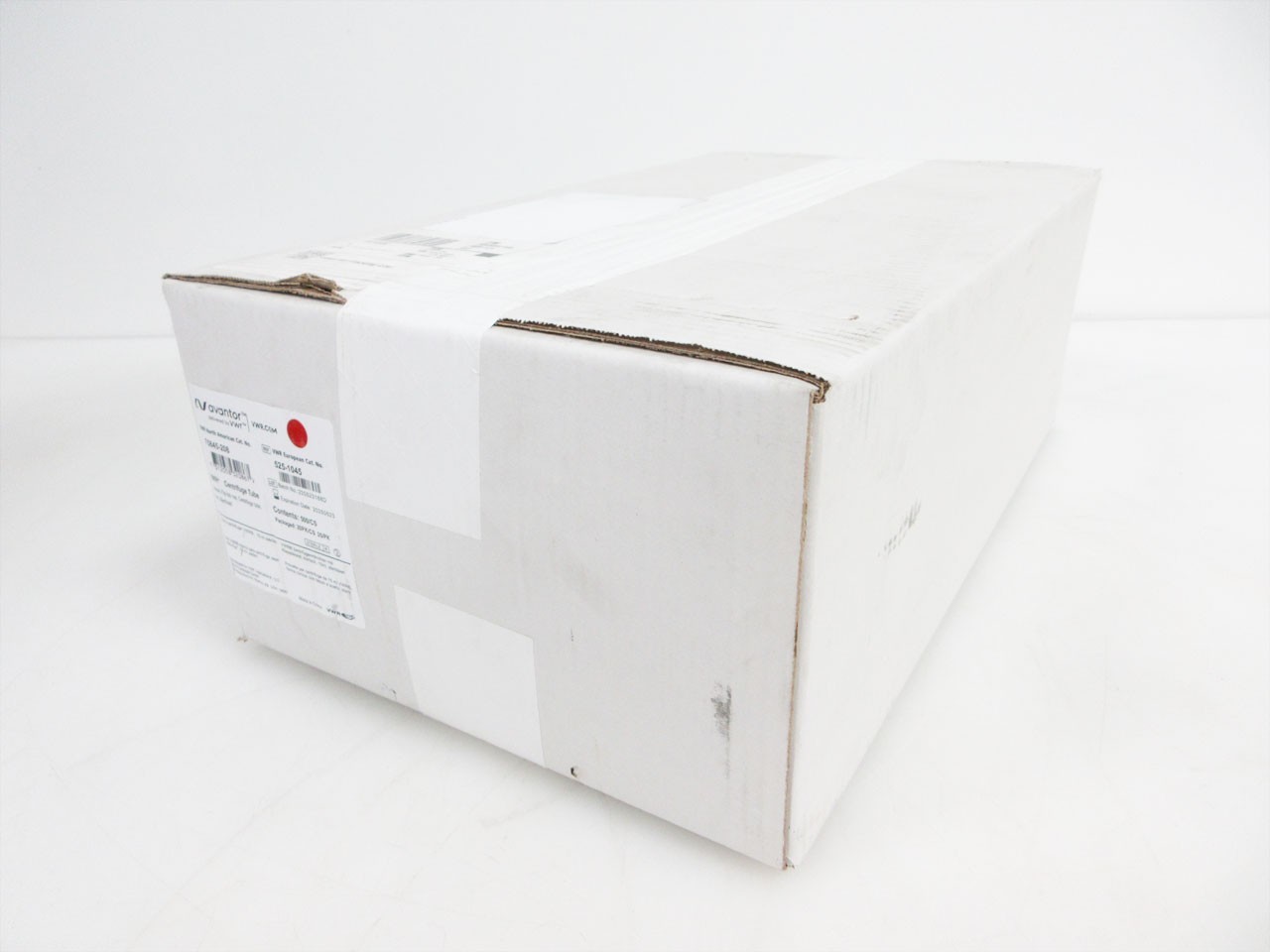 BOX 500 AVANTOR VWR 75845-208 CENTRIFUGE TUBE 15 mL TUBE ~ 525-1045 EXP 05-25