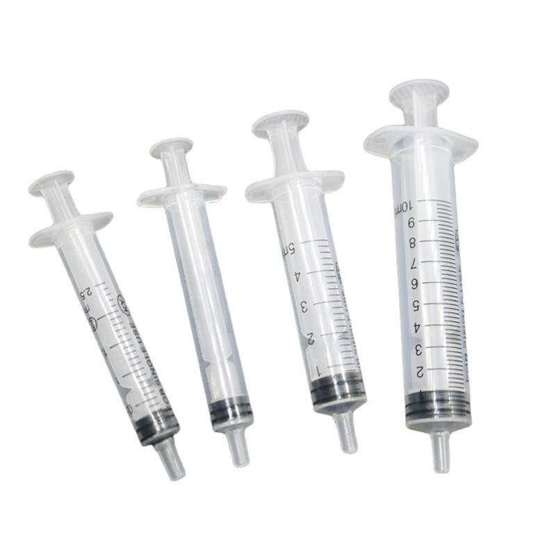 2.5ML 3ML 5ML 10ML Reusable Small Plastic Hydroponics Nutrient Measuring Syringe