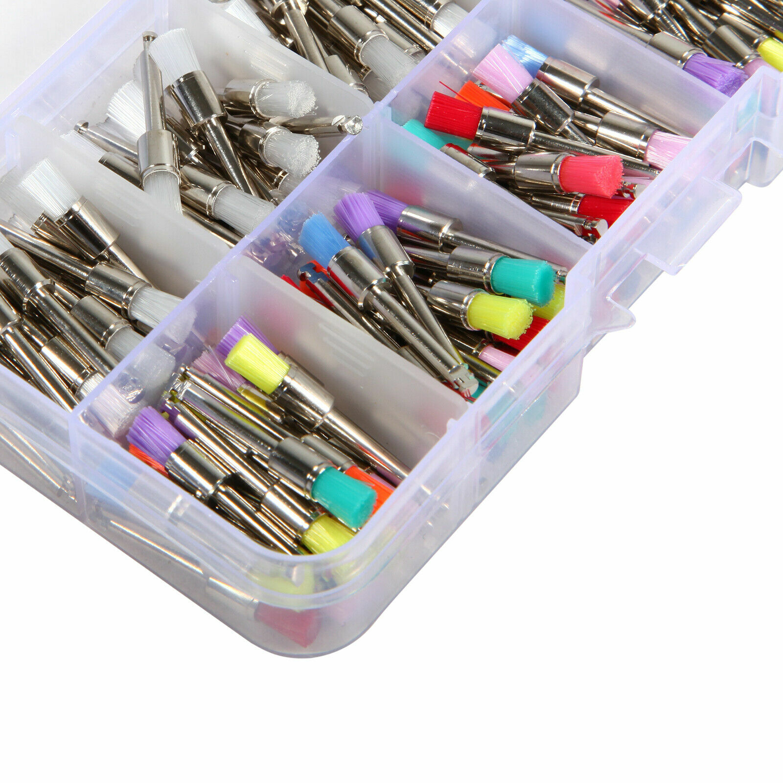 200PCS Mixed Types Dental Prophy Brush Brushes Polishing Polisher Cup Cups #1 u