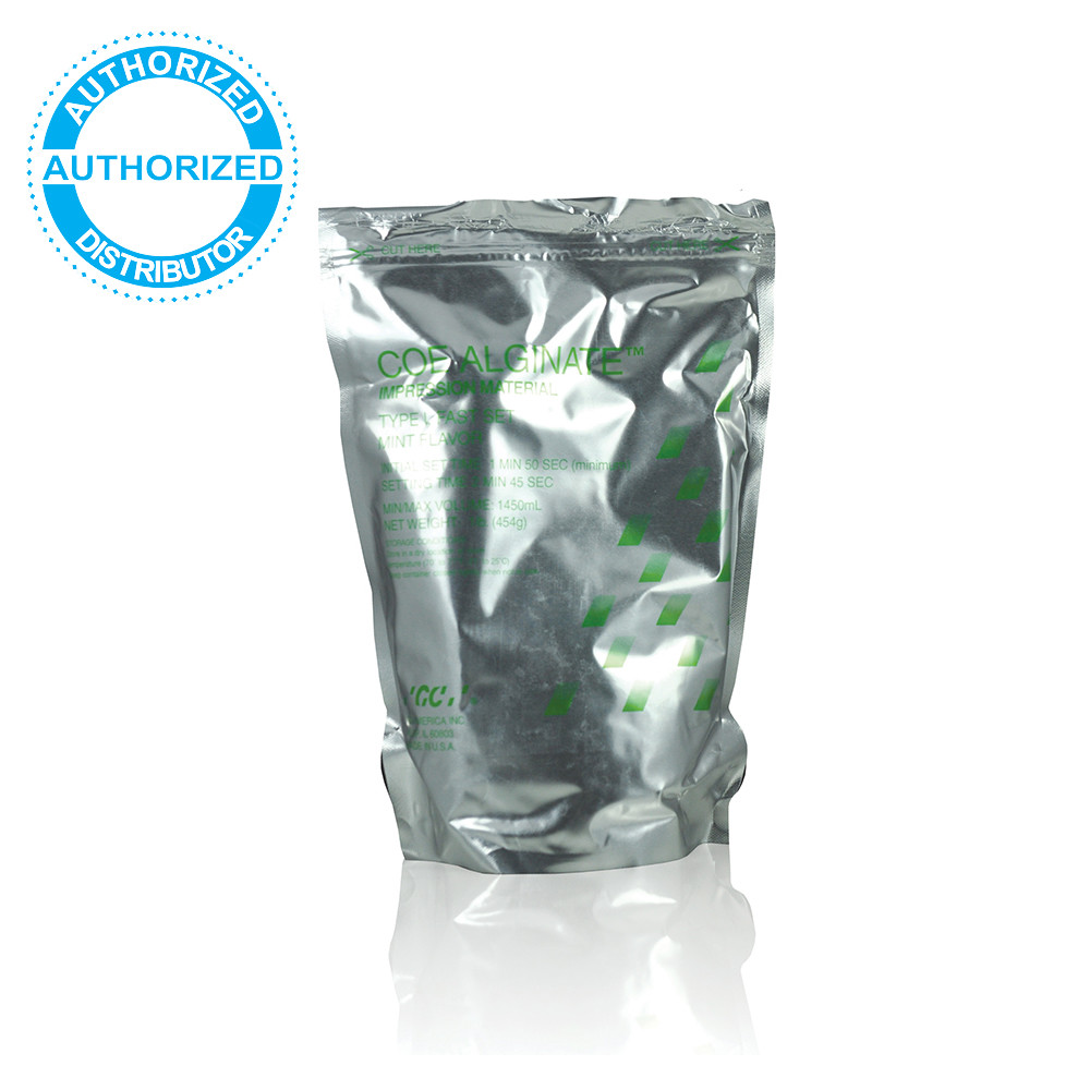 GC COE Alginate 1lb – Fast Set / Normal Set – Mint Flavor / Wild Cherry Flavor