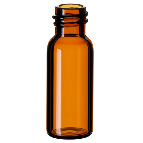 1.5ml Short Thread Vial 32×11.6mm (amber), wide opening, pk.100 (1109 1254)