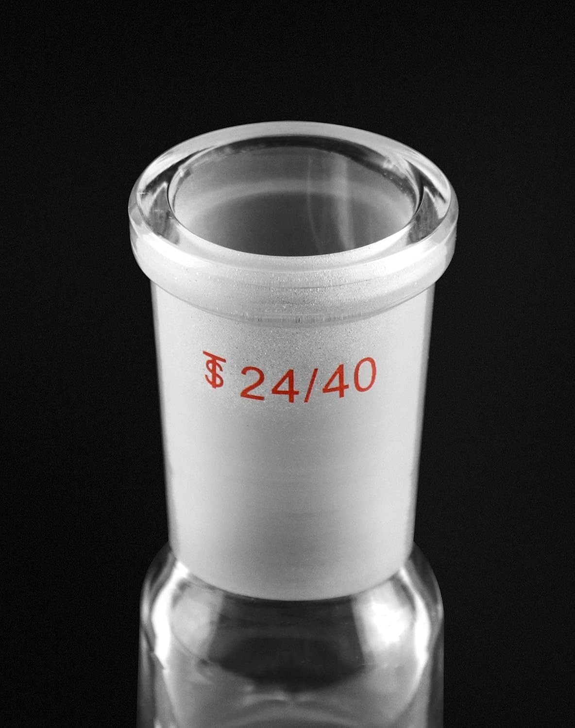 2 Pack 500ml Flat Bottom Boiling Flask 24/40 Lab Distillation Boro Glassware Set