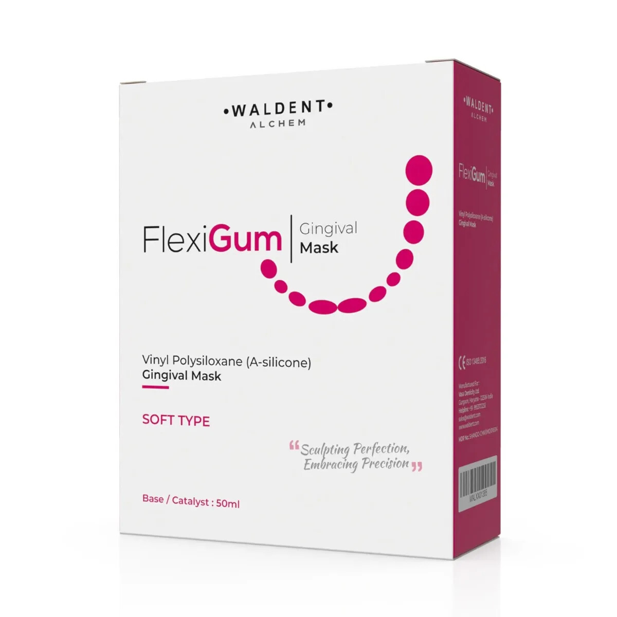 Waldent FlexiGum Gingival Mask 50ml x2 Pack Dental Mask for Gum Contouring