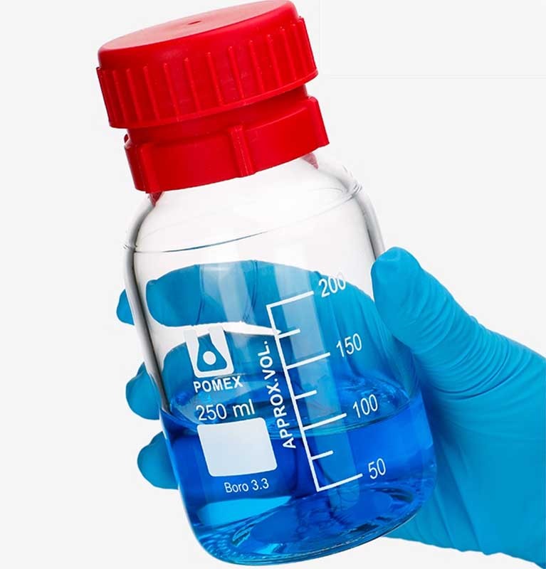 High Borosilicate Butyl Lithium Bottle with Sealed GL45 Cap, 100ml-5000ml