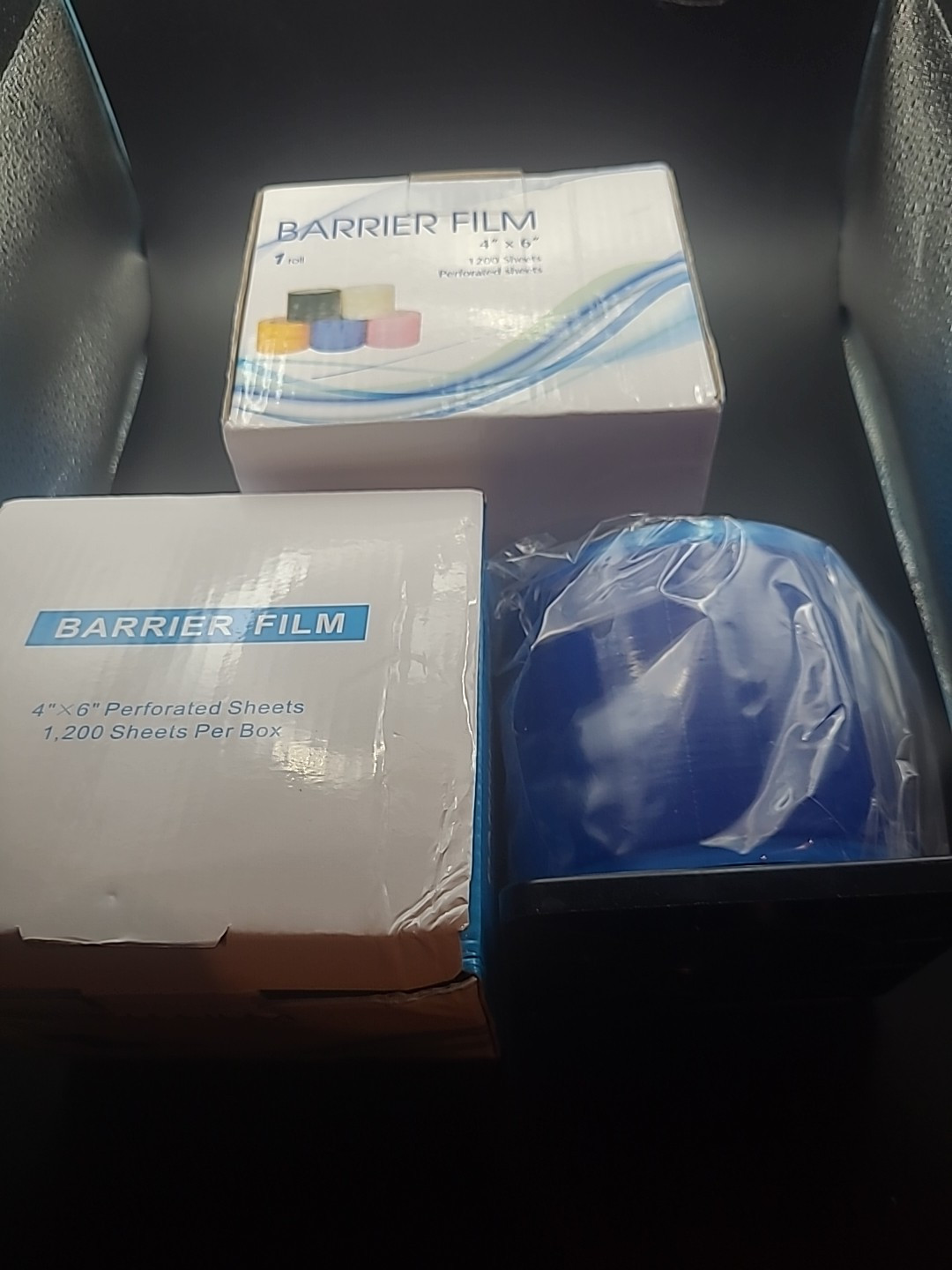 2 X Barrier Film 4″X6″ PERFORATED SHEETS DENTAL, MEDICAL, TATTOO, 1200 Per Box