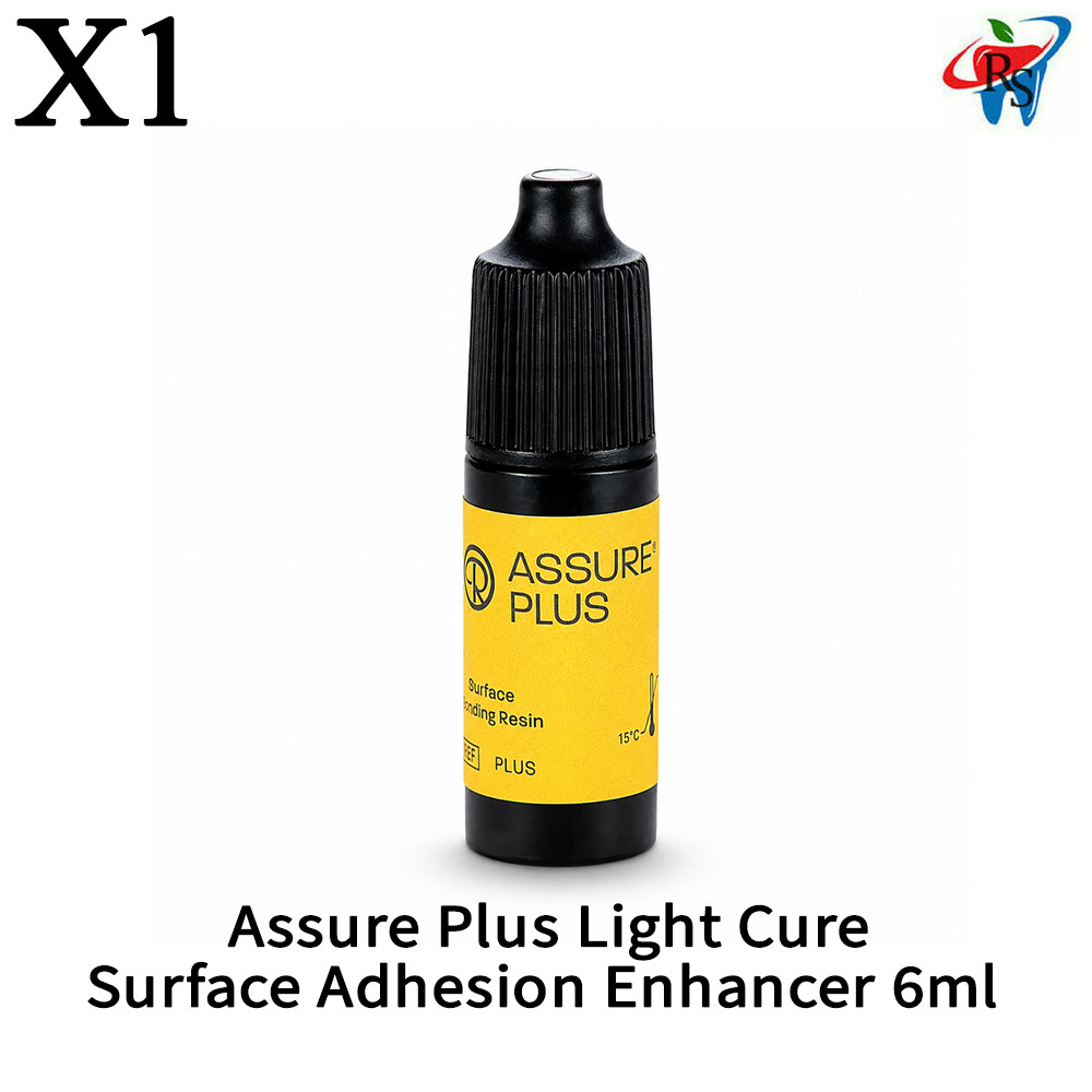 1x Dental Reliance Assure Plus Light Cure Surface Adhesion Enhancer 6ml