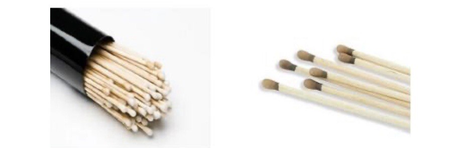 Silver Nitrates Applicators Wooden Sticks ( BX / 100 )
