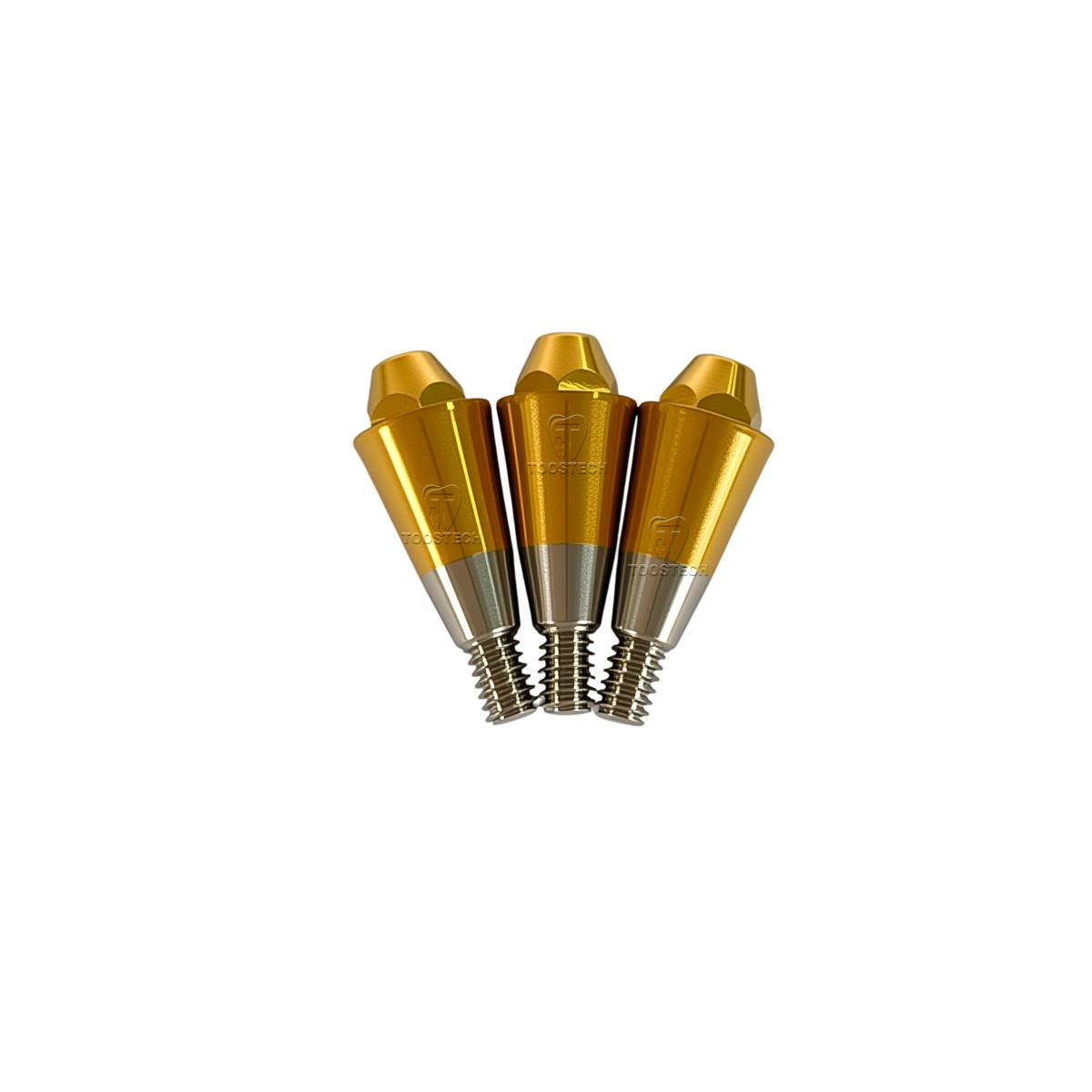 Multi unit straight abutment compatible Hiossen Osstem platform Regular Mini