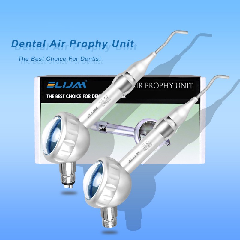 Dental Air Prophy Unit Air Driven Polisher for Teeth Cleaning & Stain Removal