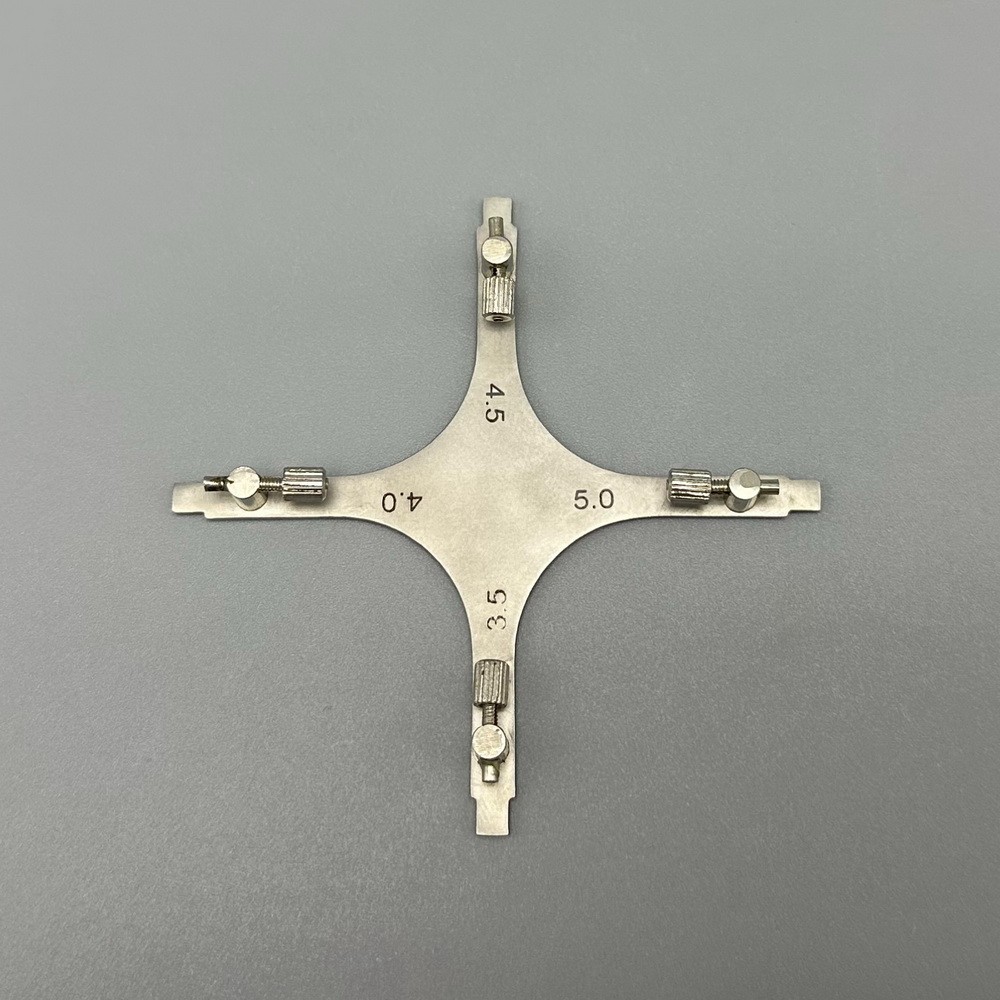 Dental Orthodontic Brackets Position Gauge Bracket Positioner Star Type 3sizes