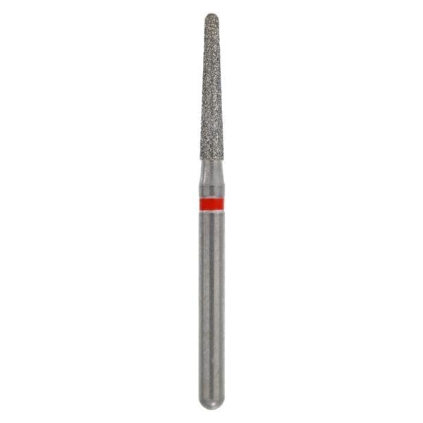 Microcopy 1118.9F NeoDiamond FG 856L.018 Long Round Taper Fine Diamond Burs 25p