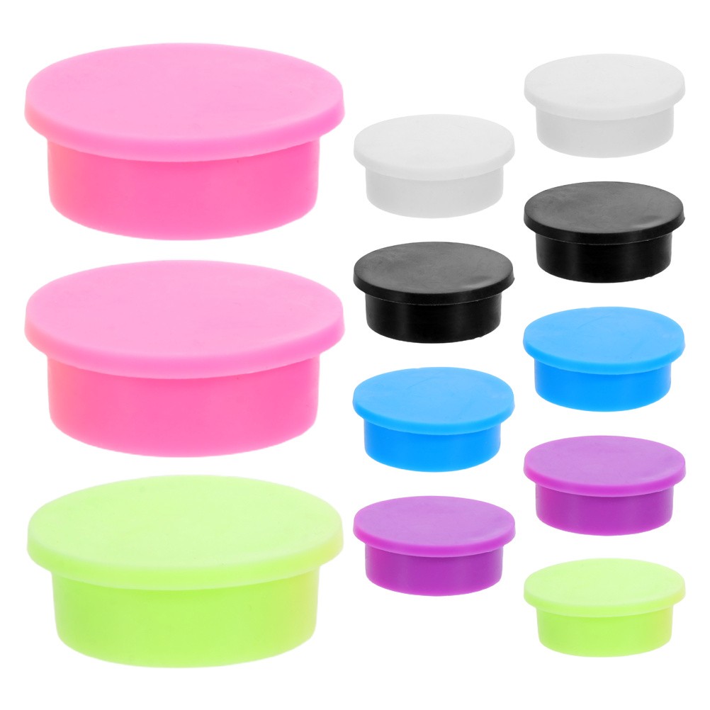 12 Pcs Injection Bottle Protective Cap Leakproof Caps for Glass Vials Dustproof