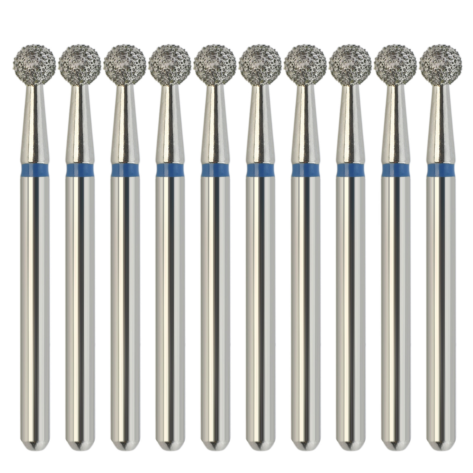 Dental Surgical Diamond Burs 801L/023M Round Ball FG Length 22mm BR-L29 Standard