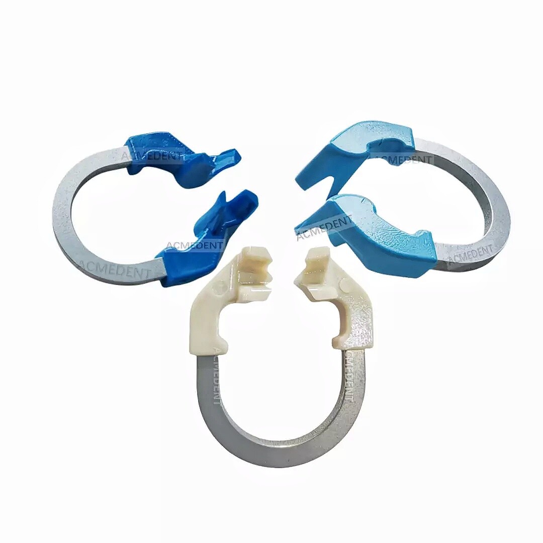 Dental Titanium Ring Matrix Clamp Matrices Band NITI Clip Universal/Narrow/Deep