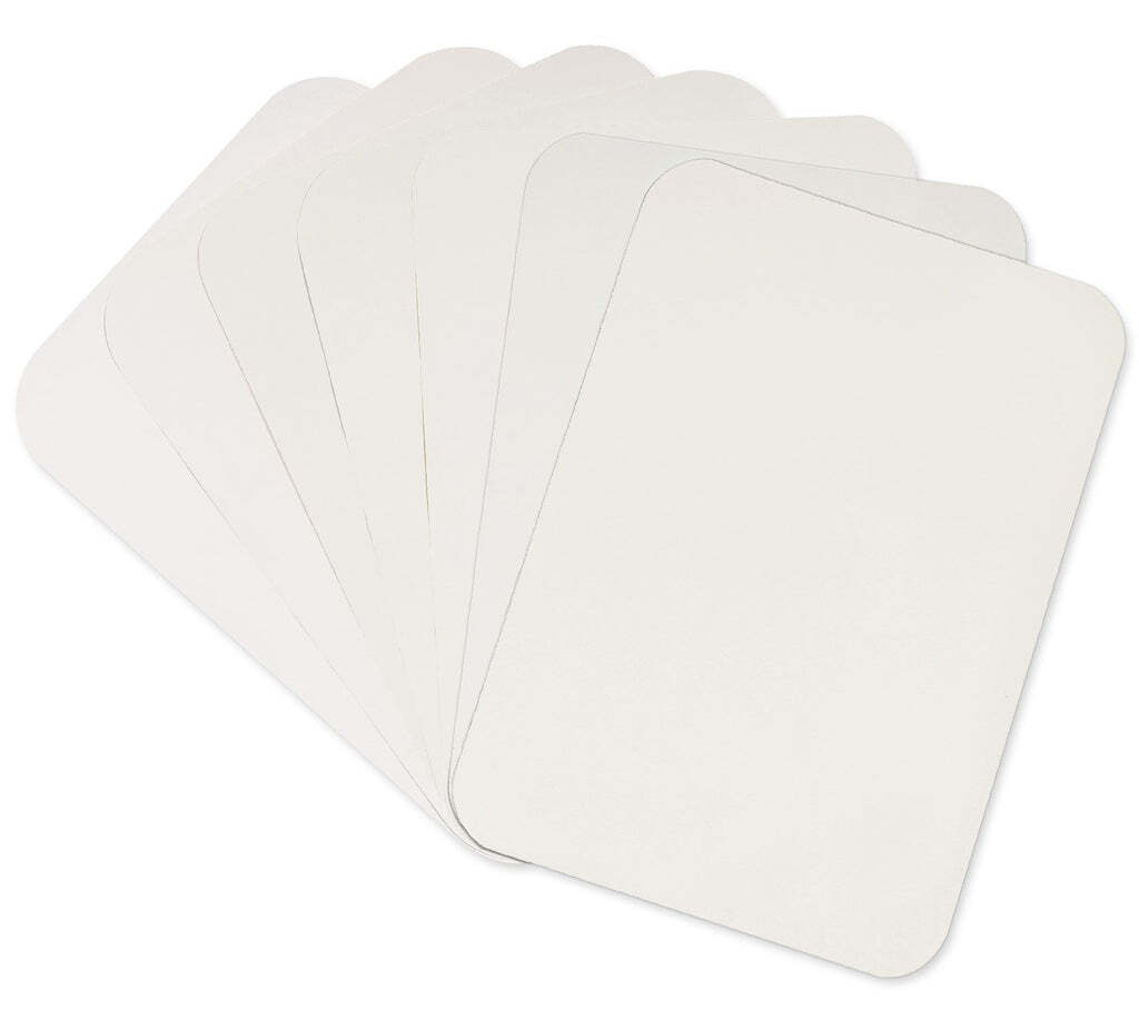 Crosstex FMINI Bracket Heavyweight Paper Tray Covers Mini F #M 5″X8″ White 1000P