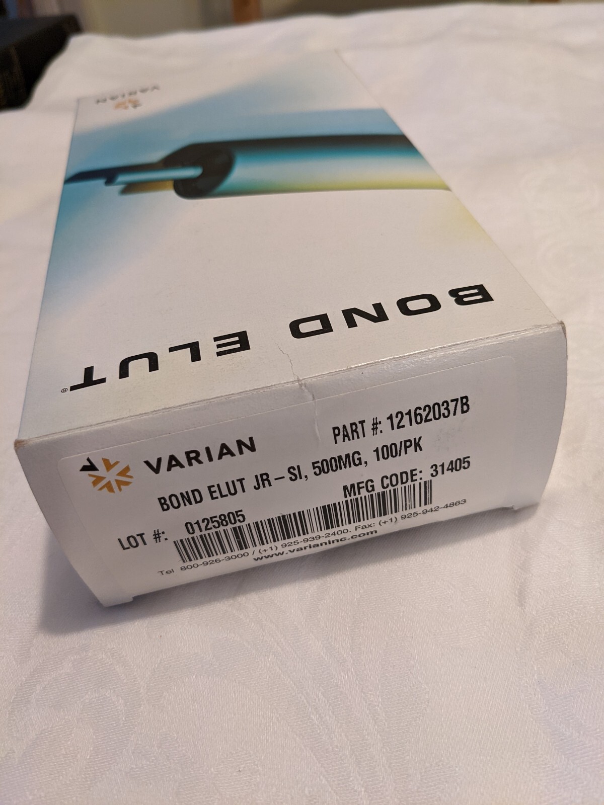 SI Cartridge Varian Bond Elut JR-SI 30MM 500mg NOS 100/pk HPLC