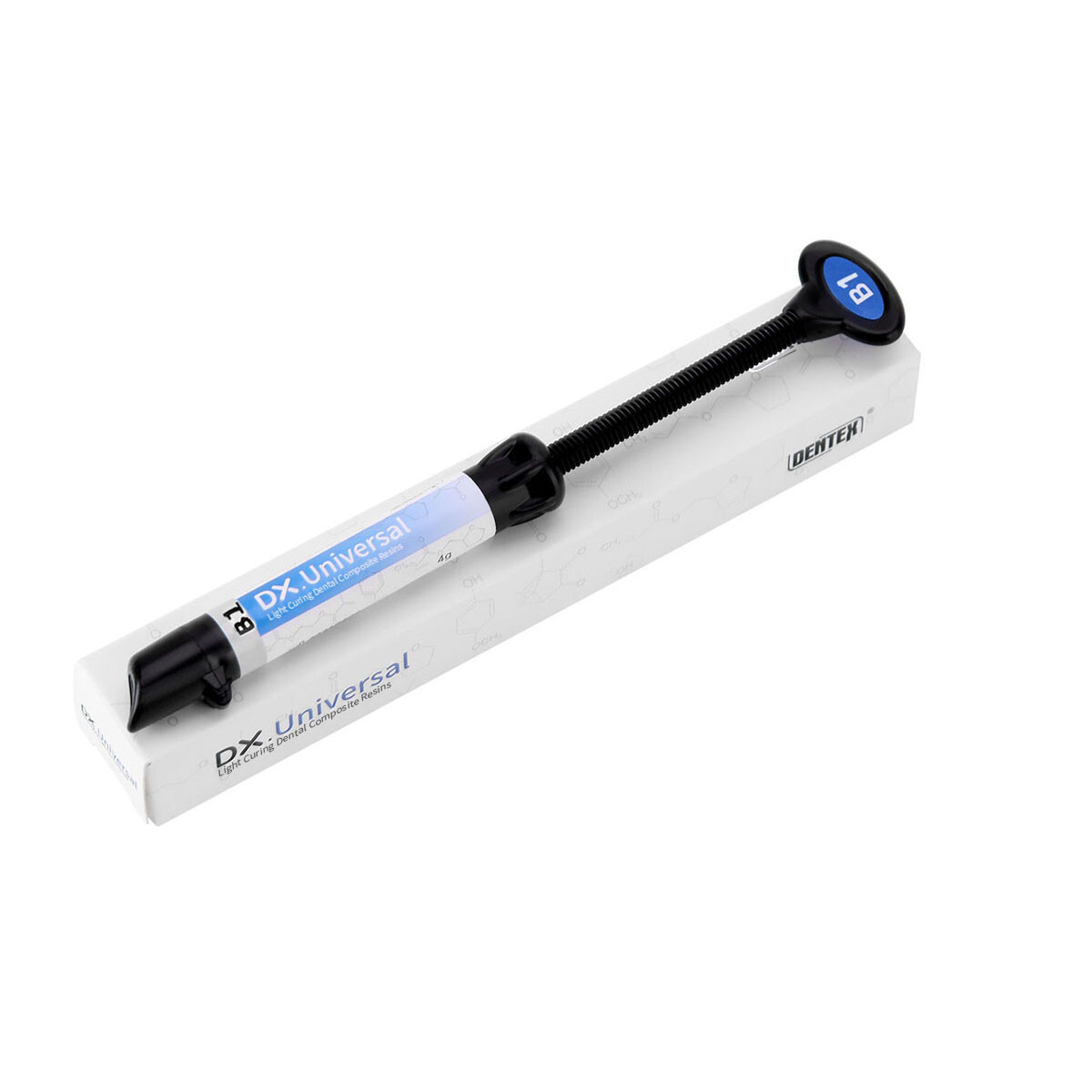 DENTEX Dental Universal Light Cure Composite Resin B1 Shade 4g/Syringe