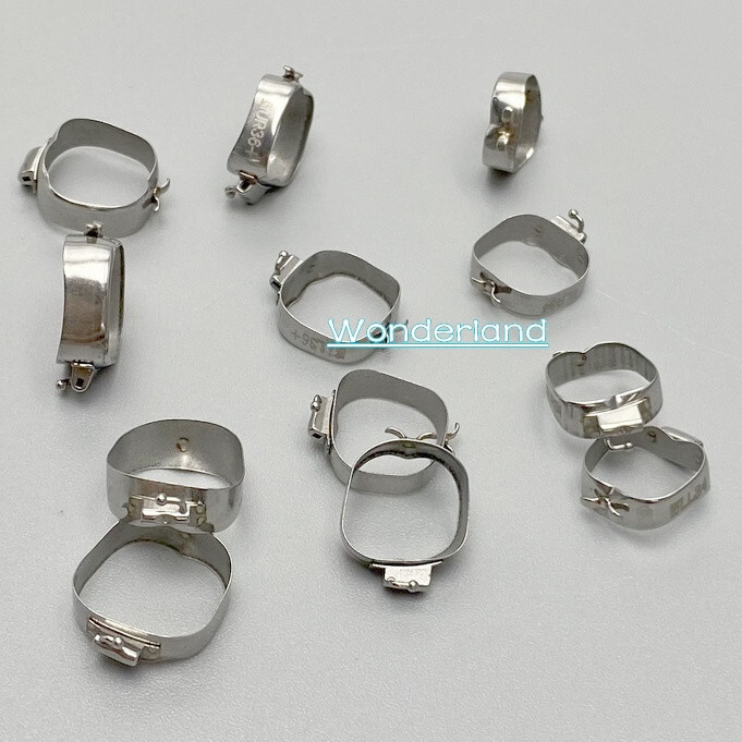 Dental Ortho 1st Plain Molar Bands #29-44+ Buccal Tubes Cleats Roth 018/022