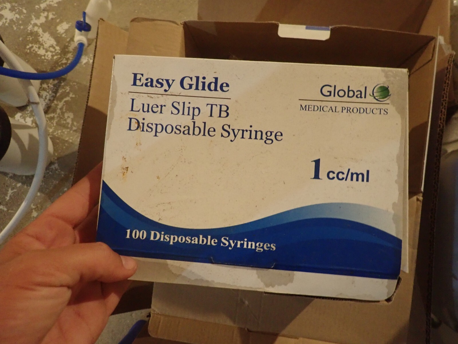 1ml and 10ml syringe
