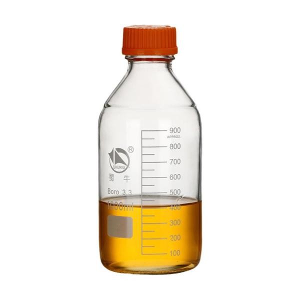 Laboratory Sample Bottle 100ml-5000ml Amber Borosilicate GL45 Cap Glassware