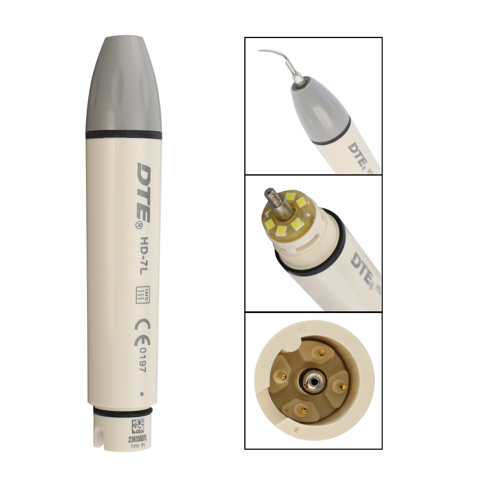 DTE Ultrasonic Scaler V3 LED Handpiece HD-7L Woodpecker Dental Endo Piezo Tips