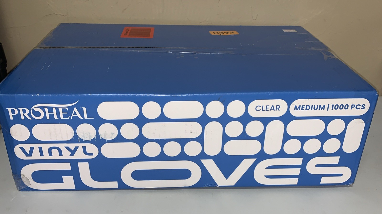 1000 Medium Clear Vinyl Kitchen Gloves, Latex & Powder-Free, Food Safe, Cleaning