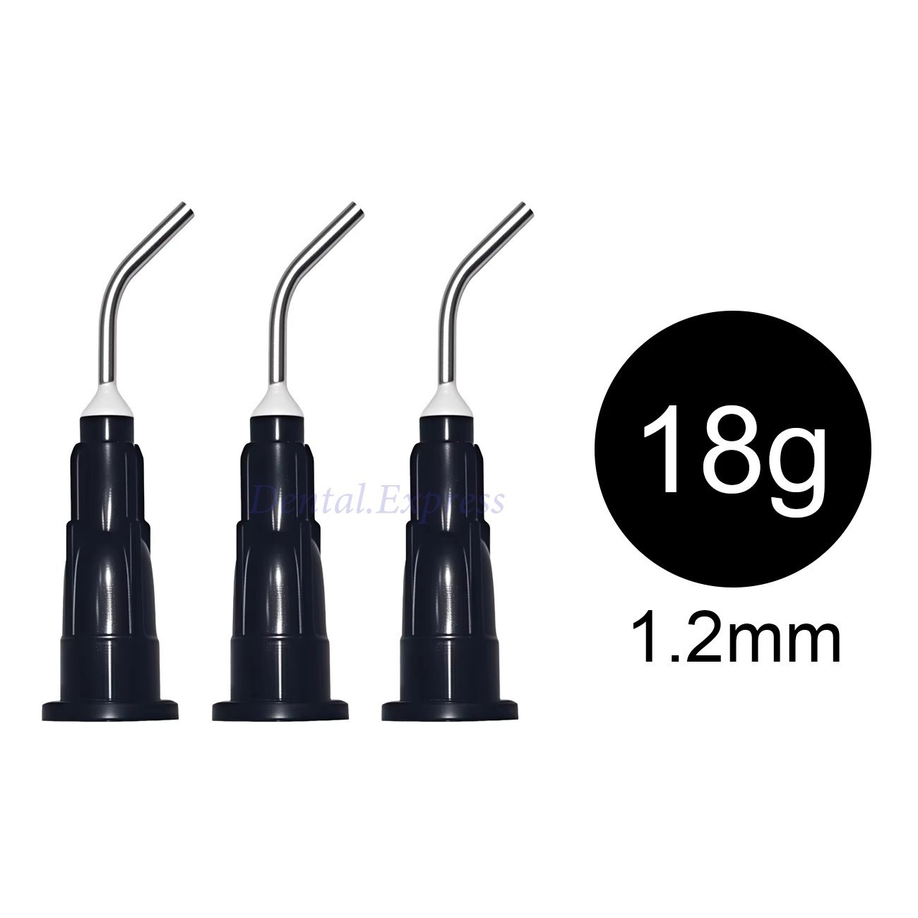 100Pc Dental Pre Bent Needle Fit Etch Flowable Composite Acid Gel Tip Blunt Tips
