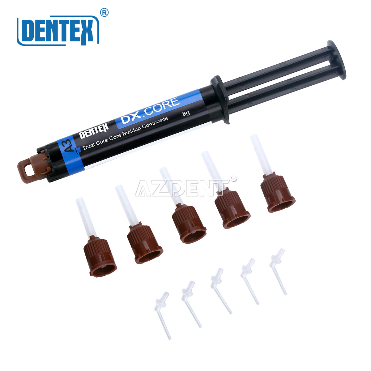 1 PC DX.CORE Dental Dentex Dual Cure Composite Resin Core Build Up A3