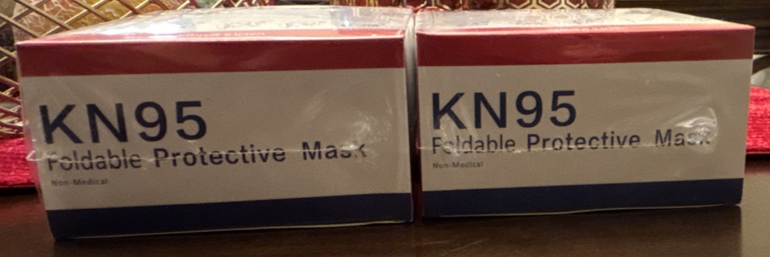 ChiSip KN95 Foldable Protective Face Masks – 2 Packs (20 Each) | 40 Total