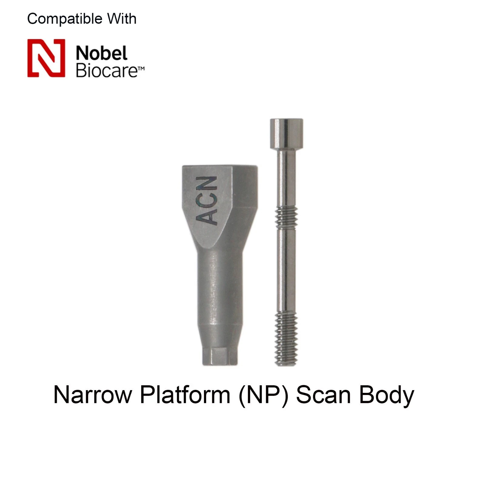 US Dental Scan Body Fits Nobel Biocare NP/RP Implant CAD/CAM Digital Impression