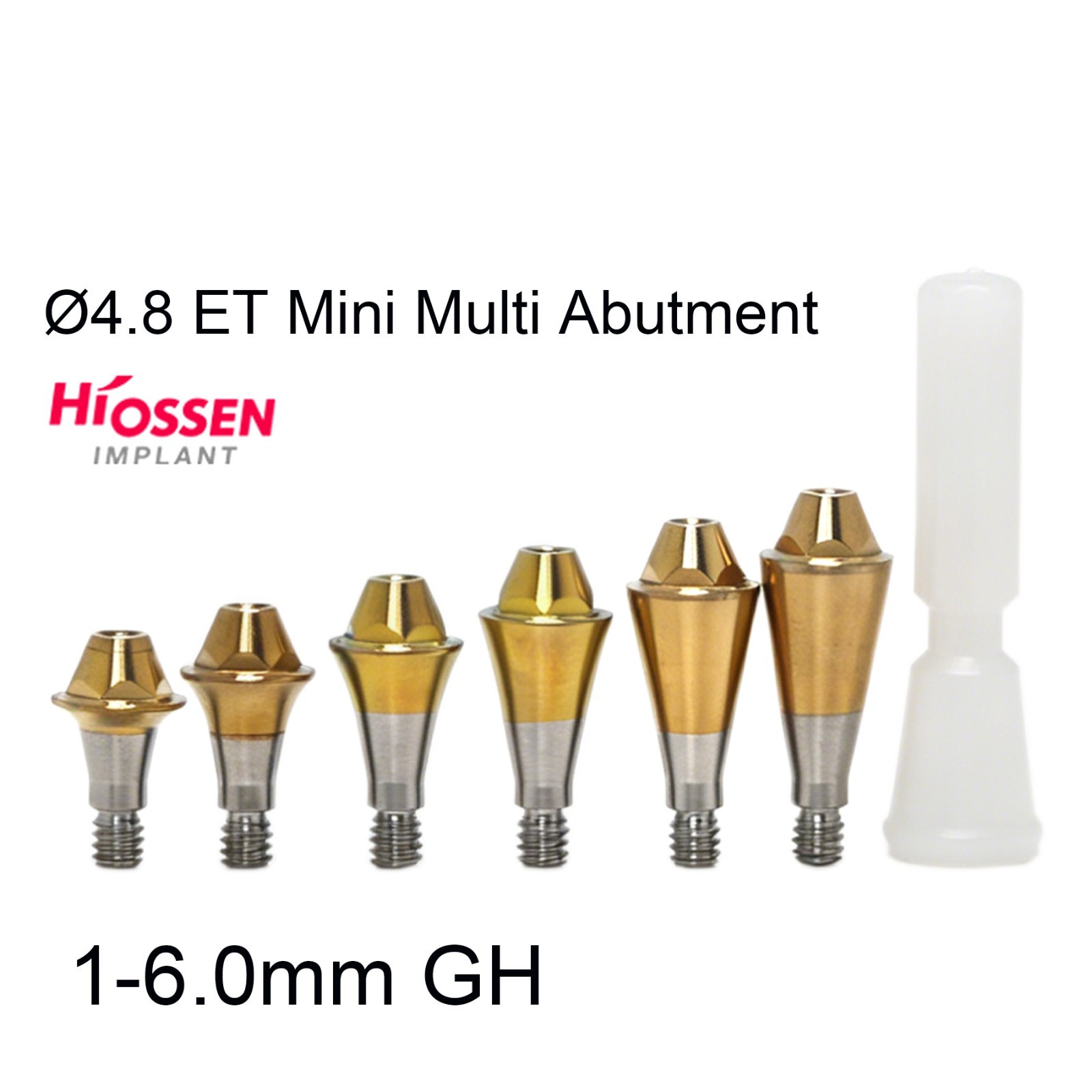 Hiossen Implant Multi unit 4.8mm angled/straight/locator abutment overdenture
