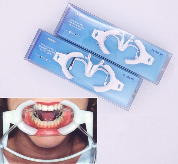 Dental Nola Dry Field System Cheek Retractors Mouth Lips Opener Large Small