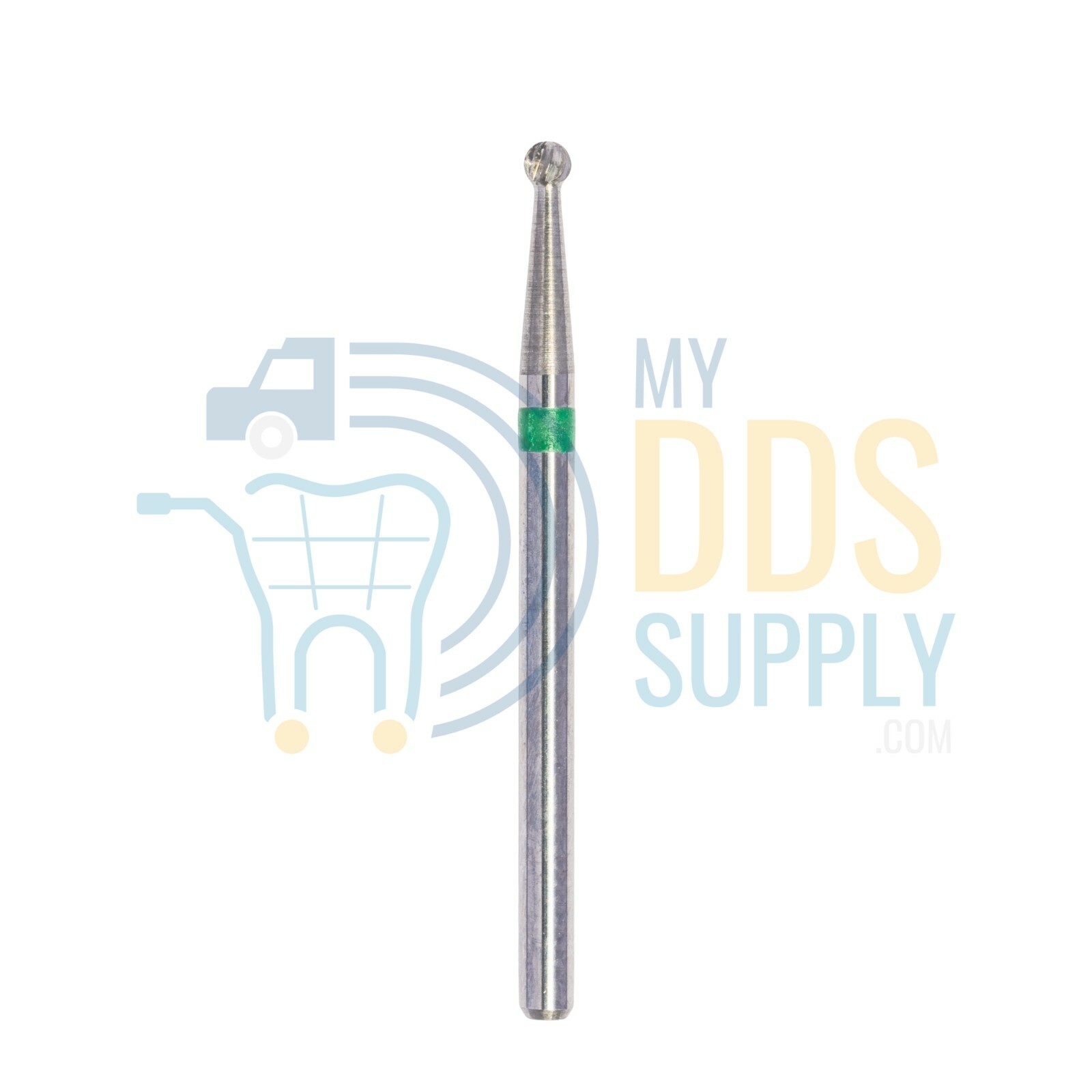 FG4 Round Dental Burs Surgical SL (Pack of 20) Carbide 25mm High Speed Handpiece
