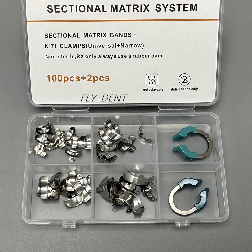 Dental Clamping Ring Palodent V3 Sectional Contoured Matrix System Matrix Bands