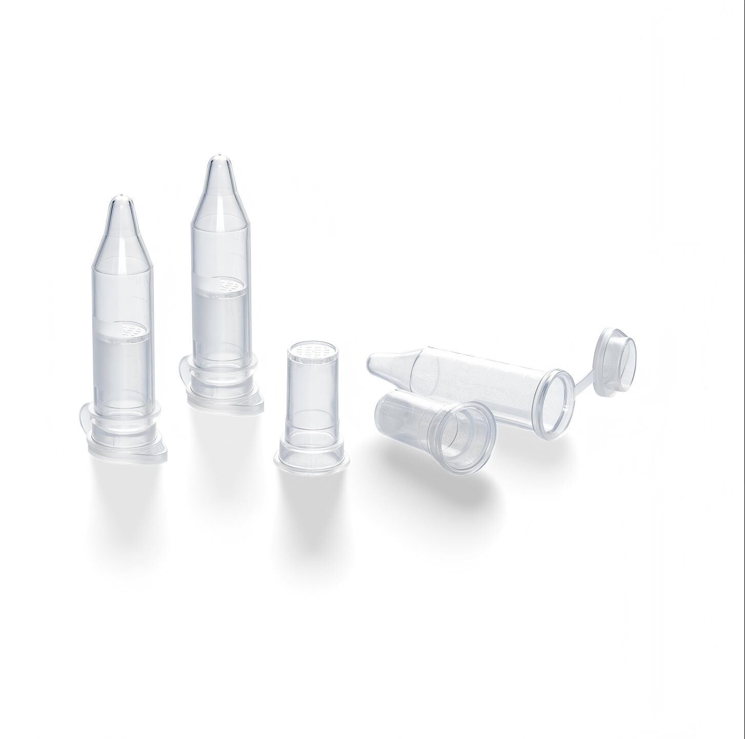 2mL Microporous Filter Column, 0.22/0.45μm, CA Filter Membrane, 25 Sets/Packet,