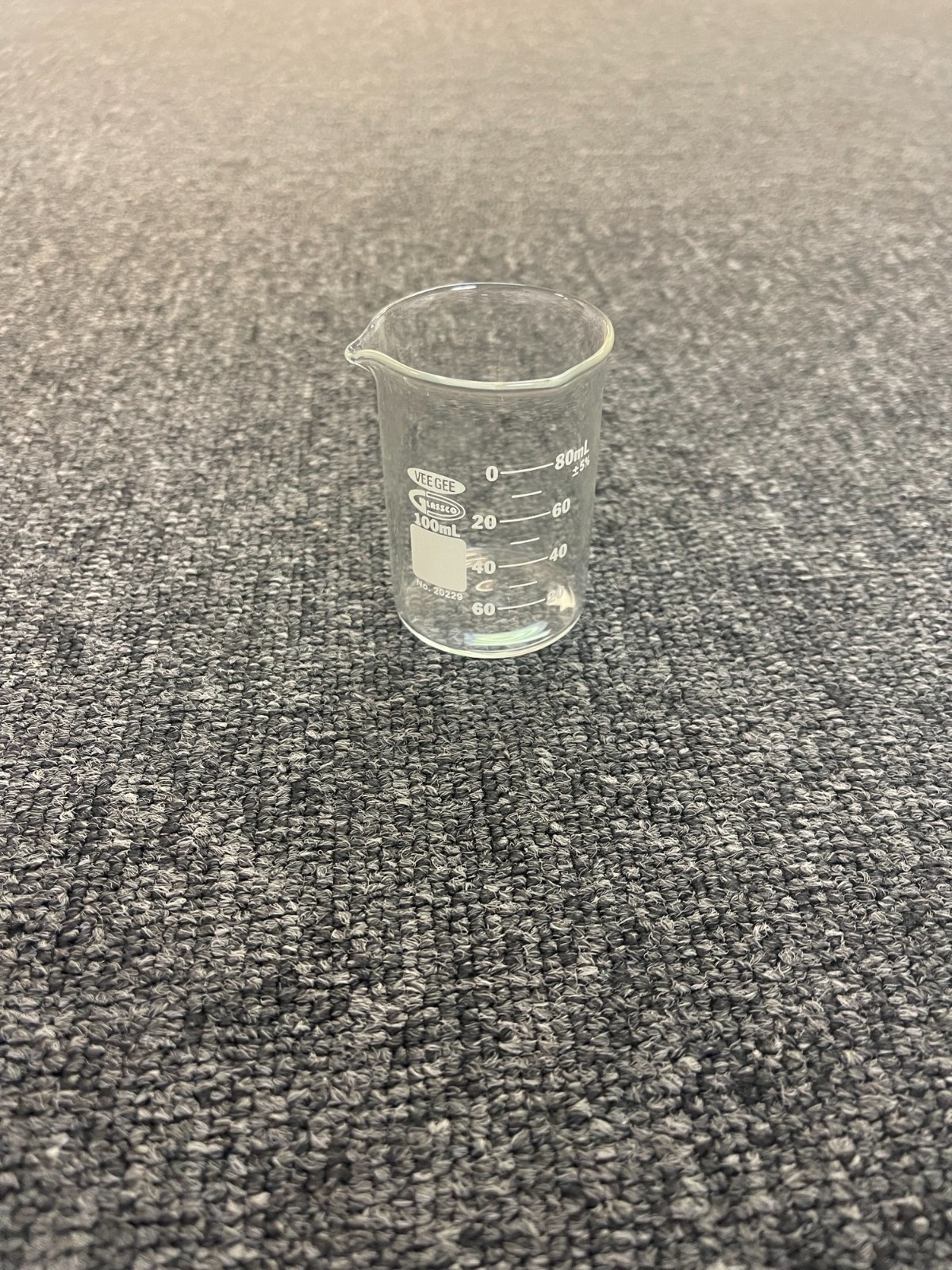 100mL Vee Gee Glassco Beaker