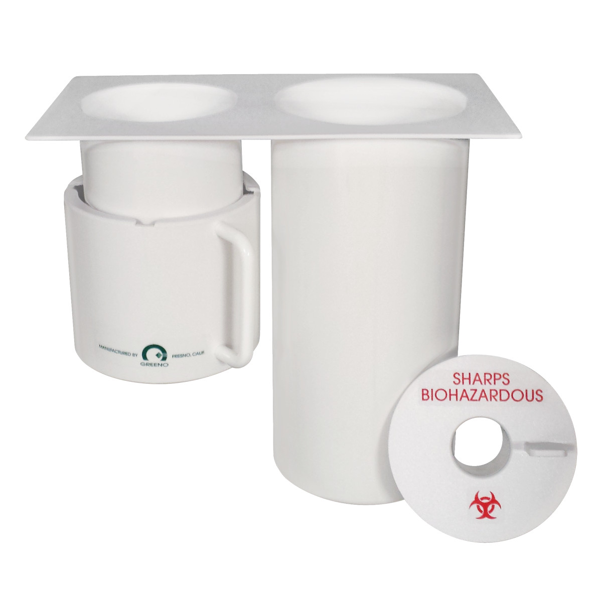Combo Waste Chute & Sharps Holder