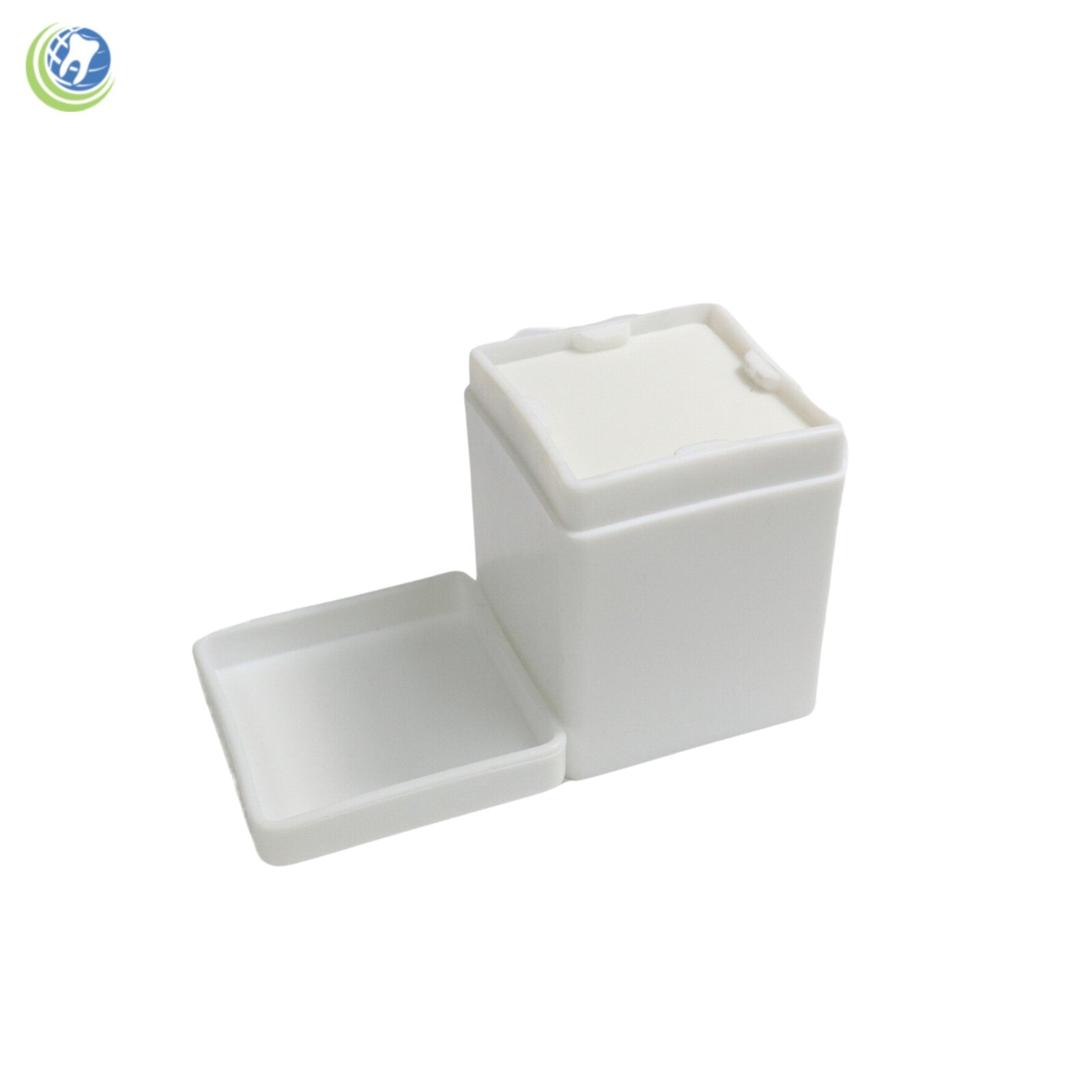 Dental Spring Gauze Sponge Dispenser Holder 2 x 2 White Medical Spa Tattoo
