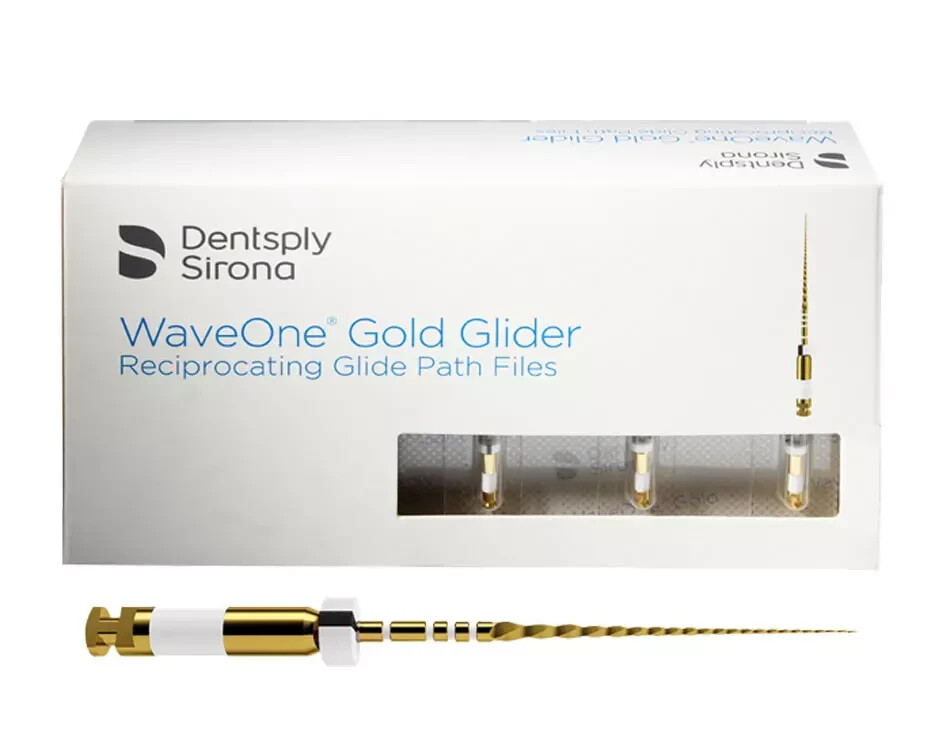Dentsply WaveOne Gold Glider 21mm RECIPROCATING Glide Path File 30 files-10 pk