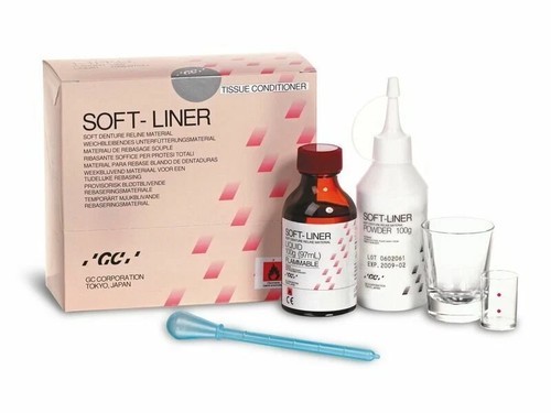 GC Soft Liner – Tissue Conditioner – Acrylic Temporary Relining Material