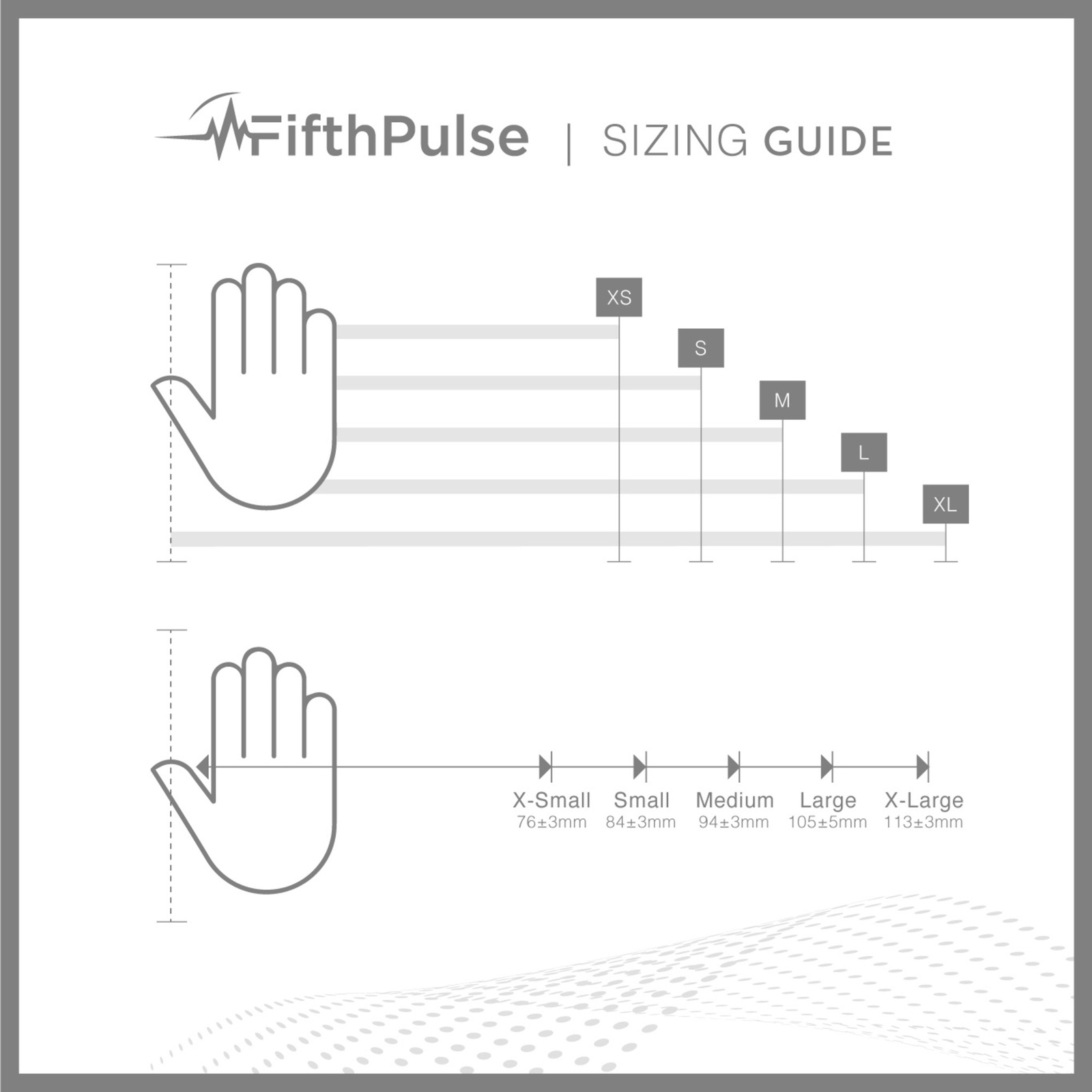 FifthPulse Nitrile Exam Latex Free & Powder Free Gloves Fuchsia – 200pcs (XS)