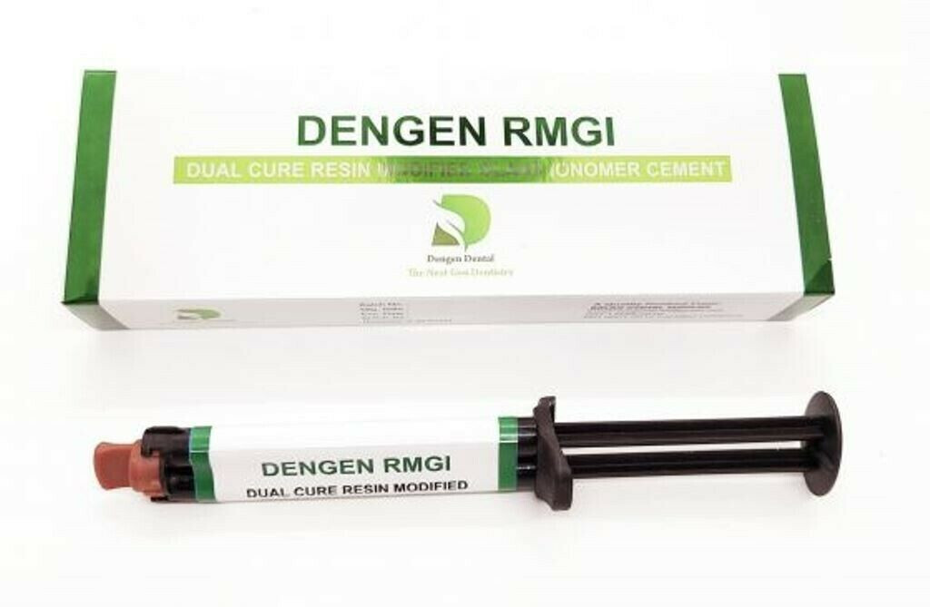 Dental RMGI Self Adhesive Resin Permanent Cement for All Ceramic Crowns 8gm Syr