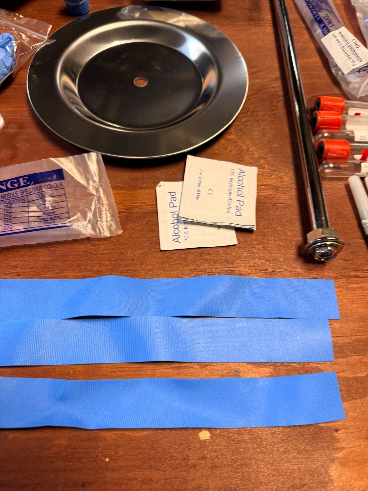 Skillssist Phlebotomy IV Practice Arm White, open box *READ*