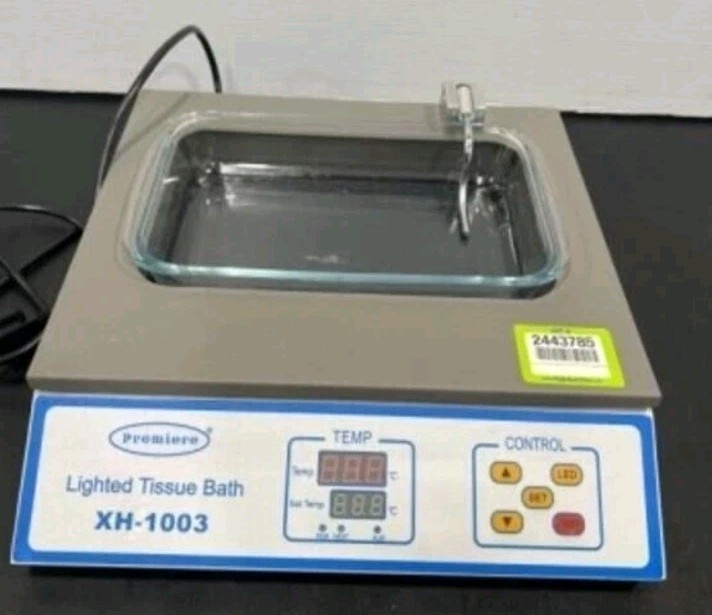 Premiere Lighted Floating Tissue Bath XH-1003 Clinical Biology Lab Laboratory
