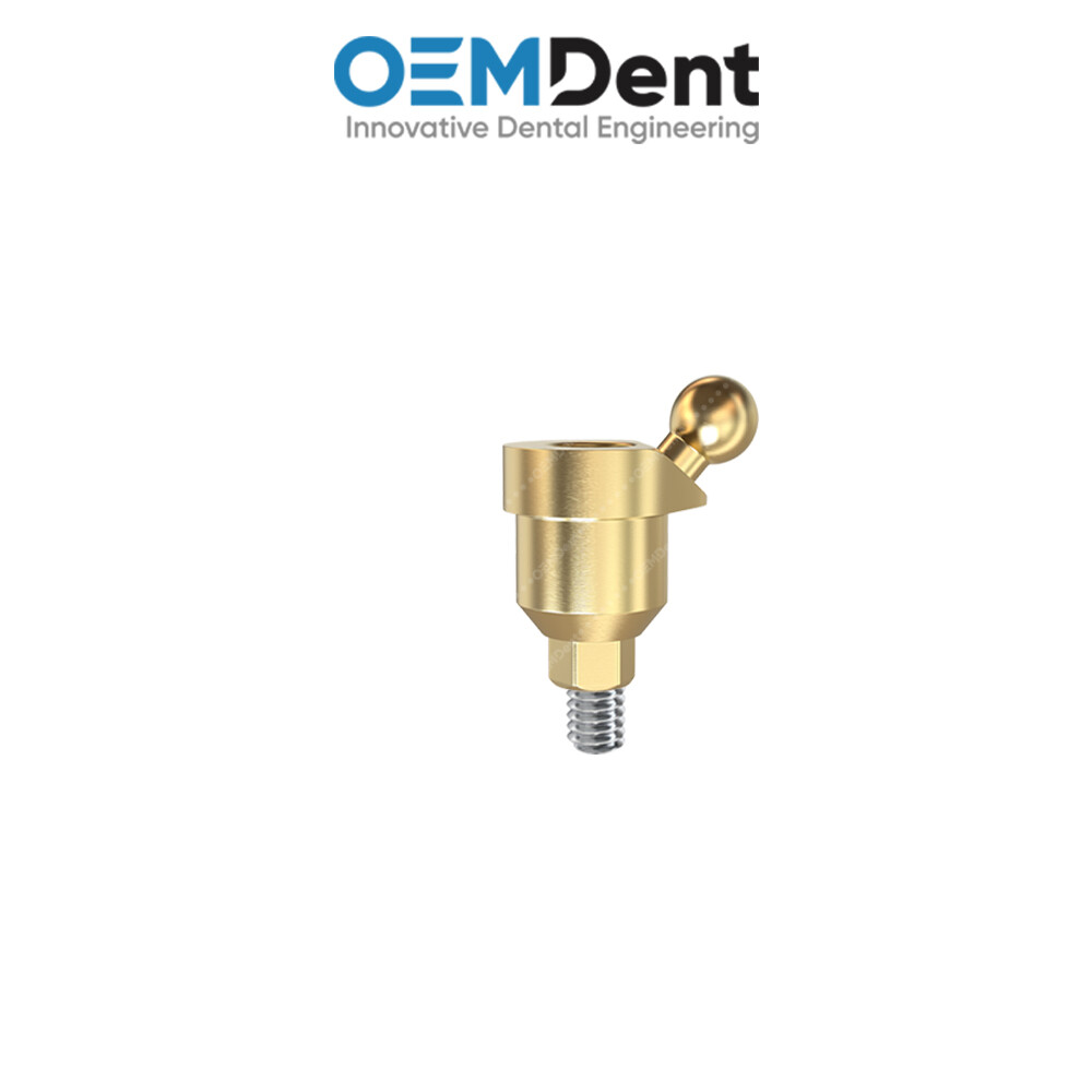 Angulated 30° Ball Attachment – MIS Seven® Int Hex 2.42mm Compatible