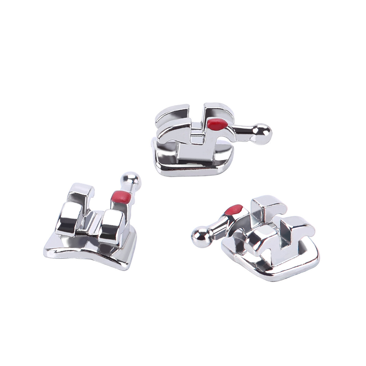 Dental Orthodontic Brackets Braces Monoblock Mini Roth/MBT 018/022 Hooks 345 USA