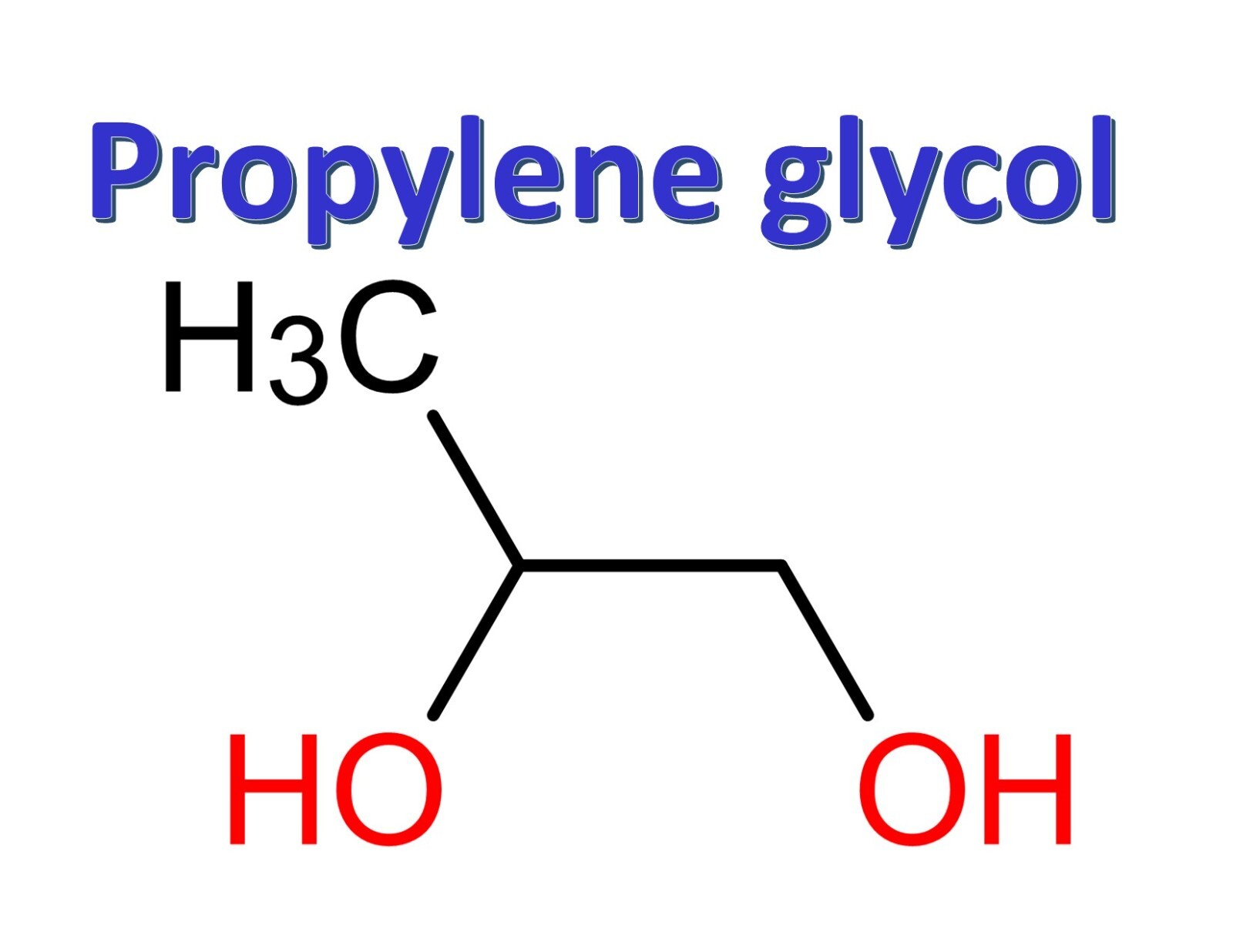 Propylene glycol, CAS 57-55-6