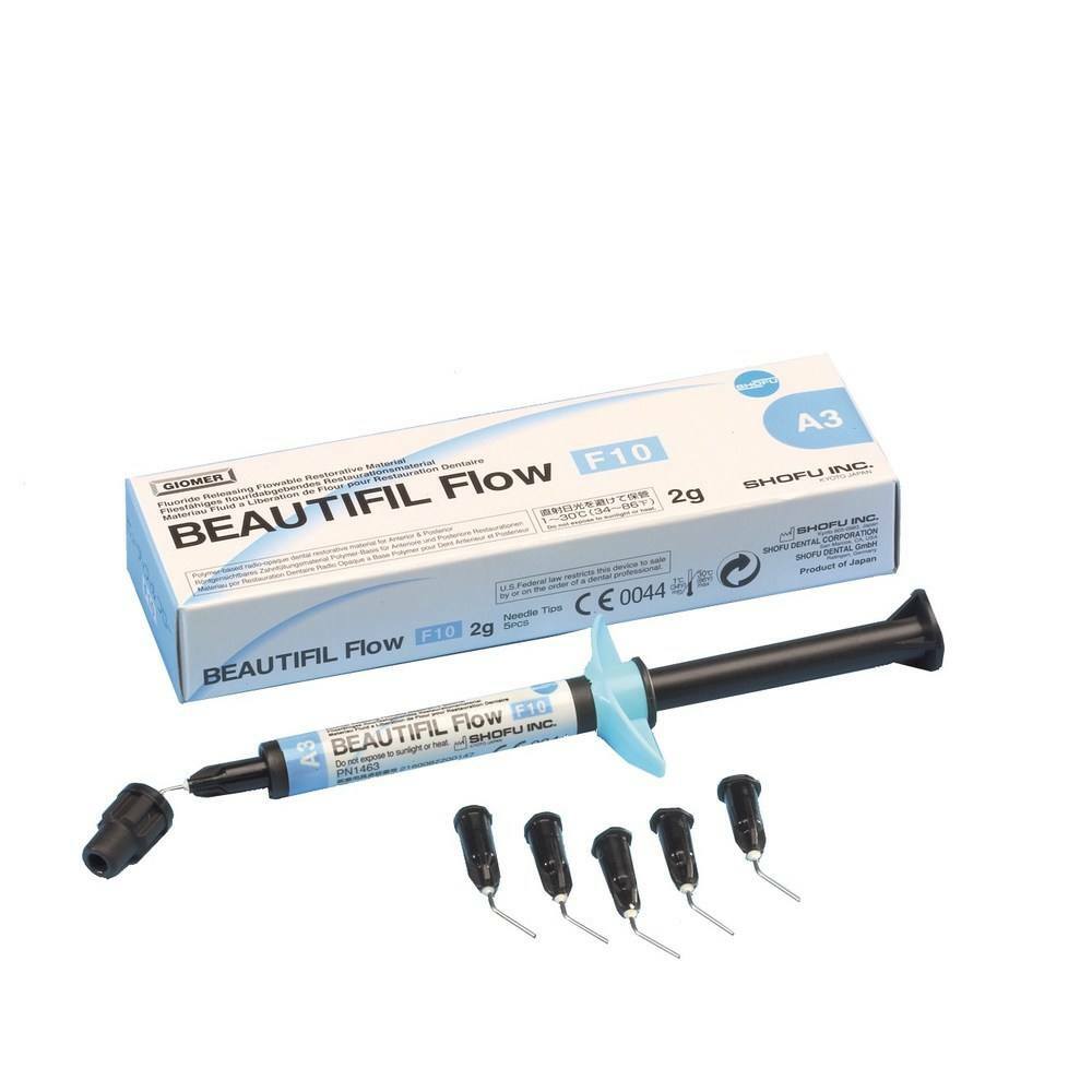 Shofu Beautifil Flow 2gm F10 High Flow Shade A2 with Flouride 1462 (ORIGINAL)