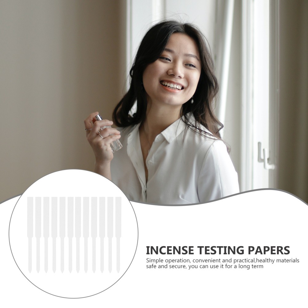 100pcs Incense Testing Paper Perfume Blank Incense Incense Paper