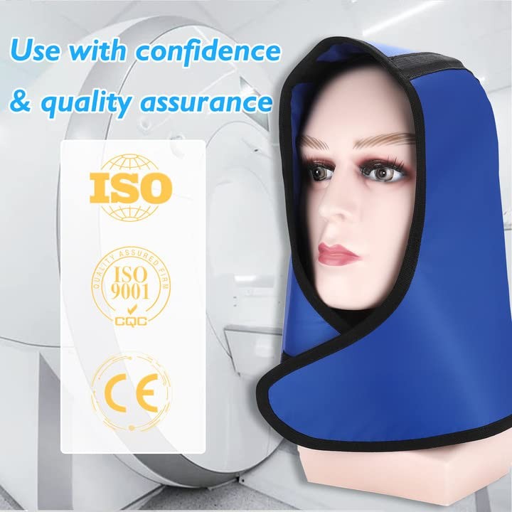 Lead Caps – 0.5mmpb X-ray Hat with Thyroid Shield for Adult